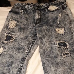 Men's Contender stone washed jeans